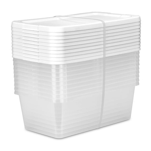 Sterilite clear storage - qt,